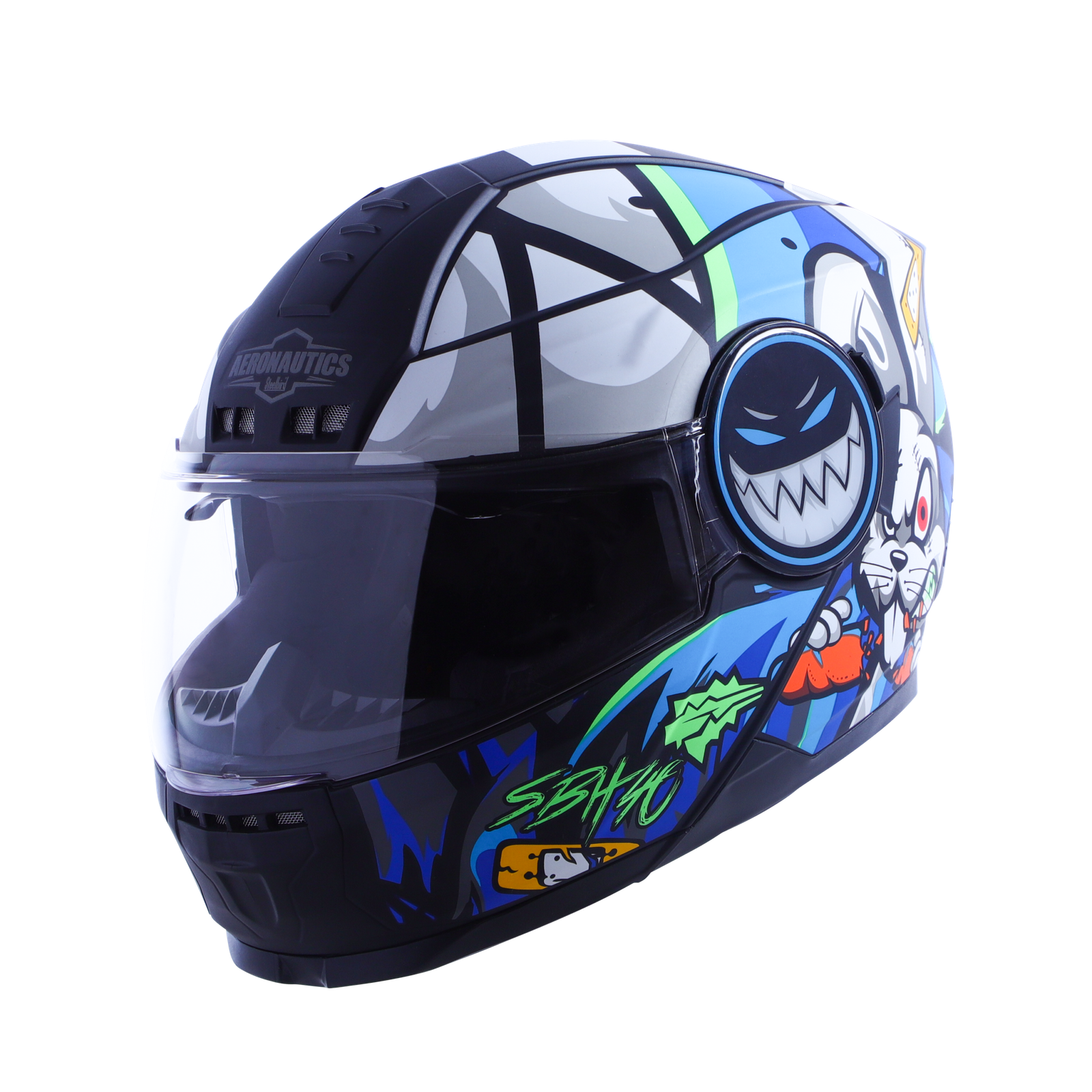 STEELBIRD BUNNY HELMET WUTH BLUETOOTH VERSION 6.0. EXTNL - Image 8