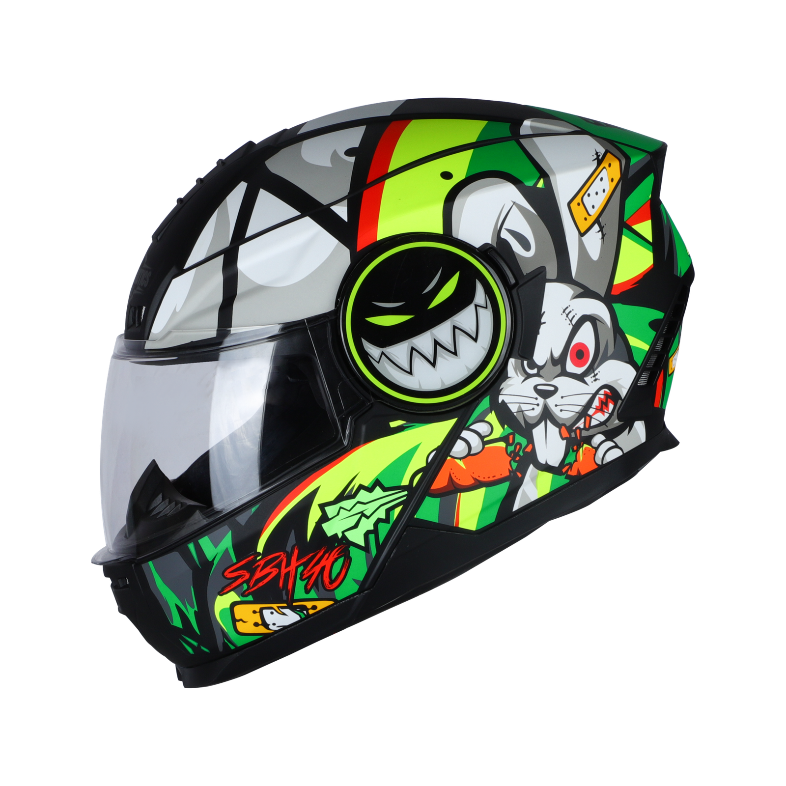 STEELBIRD BUNNY HELMET WUTH BLUETOOTH VERSION 6.0. EXTNL - Image 5
