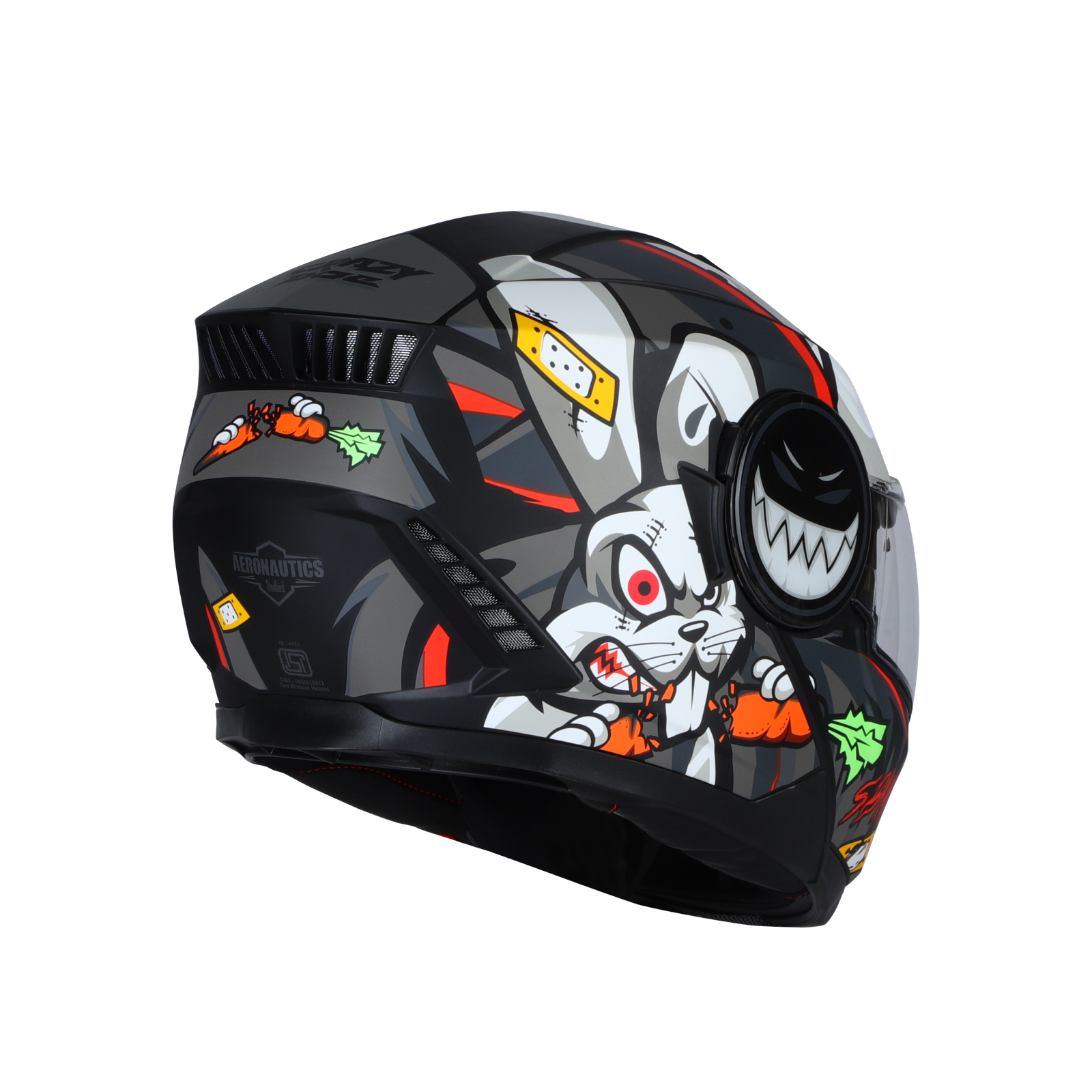 STEELBIRD BUNNY HELMET WUTH BLUETOOTH VERSION 6.0. EXTNL - Image 2