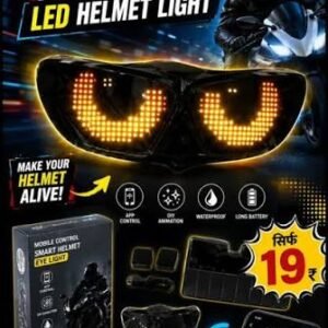 VIRAL LED EYESFull-color RGB Dynamic Expression Lights Universal for HELMETS  and Motorcycles. ( APP Controls Multi Scene LED Devil's Eye Lights). VERSION 6.0